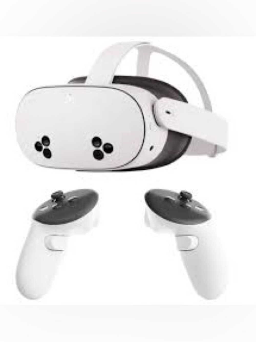 a Meta Quest virtual reality headset set
